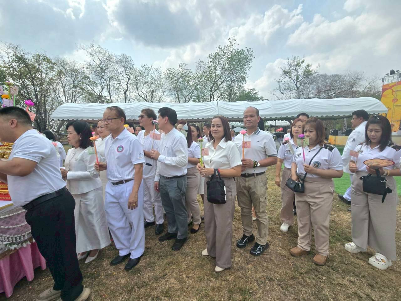 title - วันที่ 24 กุมภาพันธ์ 2569 นายวิทูล ประดิษฐบุญ พร้อมด้วย เจ้าหน้าที่ ส.ป.ก.ปราจีนบุรี เข้าร่วมพิธีบวงสรวงงานเทศกาลมาฆปูรมีศรีปราจีน ครั้งที่ 40